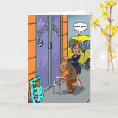 Funny Birthday Wishes - Age Before Beauty Karte (Gelbe Blume)