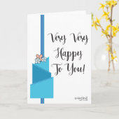Funny Birthday Wishes Card Karte (Gelbe Blume)