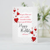 Funny Birthday wünschen Karte (Stehend Vorderseite)