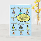 Funny Birthday - Zehn Bucks von Group/Co-Arbeitern Karte (Gelbe Blume)