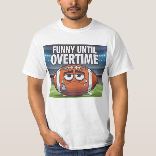 Funny Bis Überstunden T-Shirt (Vorderseite)