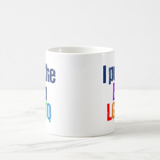Funny Bisexual LGBTQ Rainbow Spaß Zitat Kaffeetasse (Mittel)