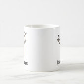 Funny Bitcoin Reindeer Merry Crypto Weihnachten Kaffeetasse (Mittel)