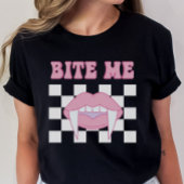Funny Bite Me Shirt Gothic T-Shirt