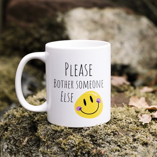 Funny bitte jemand anderen belästigen kaffeetasse