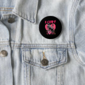 Funny Black Bird F-caw-f Anti Valentines Day Singl Button (Beispiel)