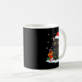 Funny Black Cat Christmas For Men Women Youth Girl Kaffeetasse (VorderseiteRechts)