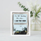 Funny Black Cat, ich bin der Blick (Stehend Vorderseite)