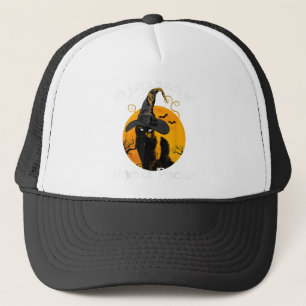 Funny Black Cat Moon Halloween Anzug Bunch of Ho Truckerkappe