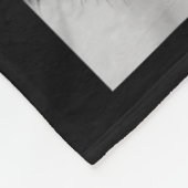 Funny Black Cat Selfie With Santa Christmas Men Wo Fleecedecke (Ecke)