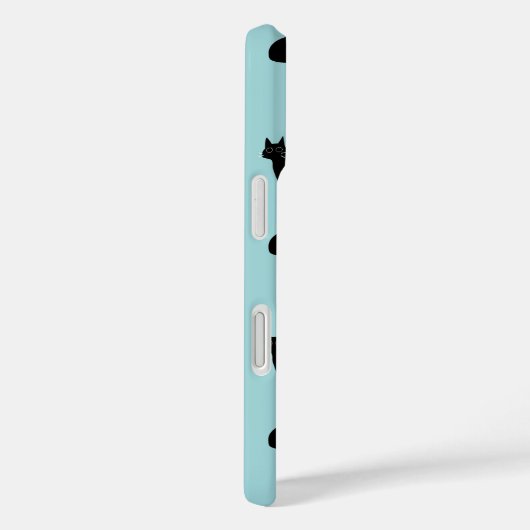 Funny Black Cats Case-Mate iPhone Hülle (Rückseite / Rechts)