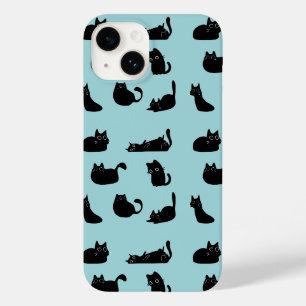 Funny Black Cats Case-Mate iPhone 14 Hülle