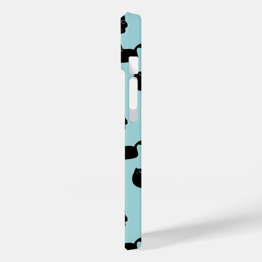 Funny Black Cats Case-Mate iPhone Hülle (Rückseite / Links)