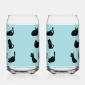 Funny Black Cats Dosenglas (Rechts)