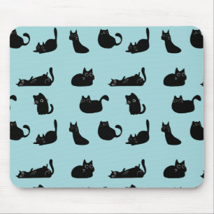 Funny Black Cats Mousepad