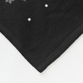 Funny Black Cats Weihnachtsmannmütze Weihnachtsbau Fleecedecke (Ecke)