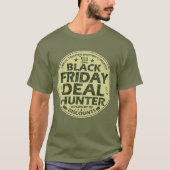 Funny Black Friday Deal Junter Discount Shopping T-Shirt (Vorderseite)