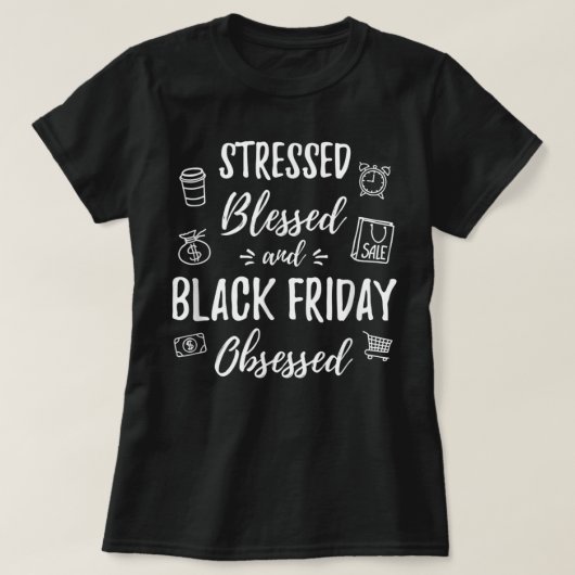 Funny Black Friday Online Shopping Team 2021 T-Shirt (Design vorne)