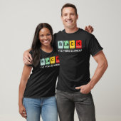 Funny Black History Monat Periodic Table African T-Shirt (Unisex)