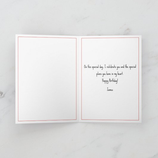 Funny Black Labrador Retriever Birthday Karte (Innenseite)