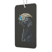 Funny Black Labrador Retriever Lab Hundebesitzer H Autolufterfrischer (Links)