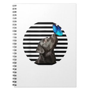 Funny Black Labrador Retriever Lab Hundebesitzer H Notizblock