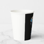 Funny Black Labrador Retriever Lab Hundebesitzer H Pappbecher (Rechts)