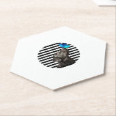 Funny Black Labrador Retriever Lab Hundebesitzer H Untersetzer (angewinkelt)