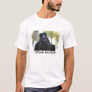 Funny Black Raven Wildlife T - Shirt