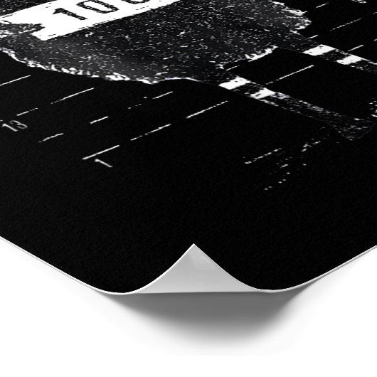 Funny Black Sheep Mugshot Lost But Found Humor Fun Poster (Ecke)