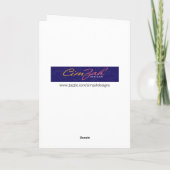 Funny Black Sheep of the Family Birthday Karte (Rückseite)