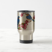 Funny Black & White Cats Apron Reisebecher (Mittel)