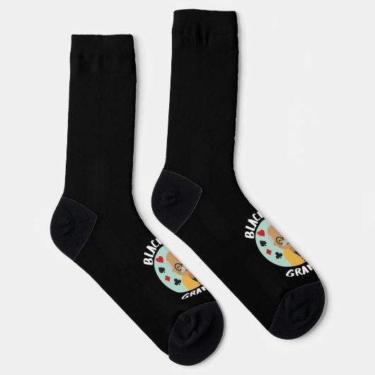 Funny Blackjack Socken (Rechts)
