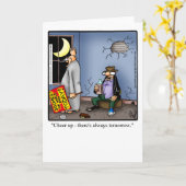 Funny Blank Grußkarte "Spectickles" Karte (Gelbe Blume)