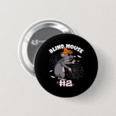 Funny Blind Mouse #2 Halloween Ghost Group Button (Vorne & Hinten)