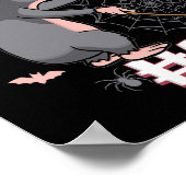 Funny Blind Mouse #2 Halloween Ghost Group Poster (Ecke)