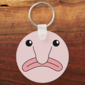 Funny Blobfish Funny Animals Blobfish Kostüm Keyc Schlüsselanhänger (Vorderseite)