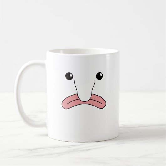 Funny Blobfish Funny Animes Blobfish Kostüm Kaffeetasse (Links)