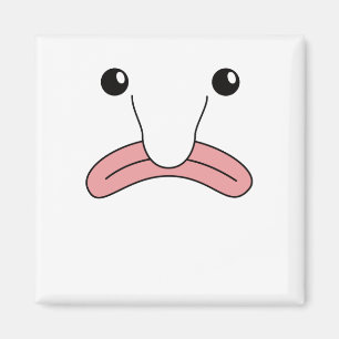 Funny Blobfish Funny Animes Blobfish Kostüm Magnet