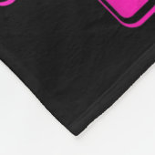 Funny Blowing Bubba  Fleecedecke (Ecke)