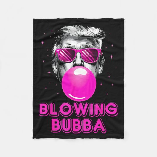 Funny Blowing Bubba Fleecedecke (Vorderseite)