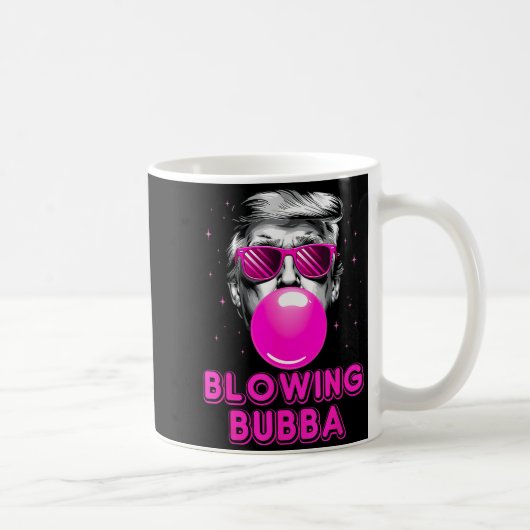 Funny Blowing Bubba  Kaffeetasse (Rechts)