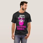 Funny Blowing Bubba  T-Shirt (Vorne ganz)