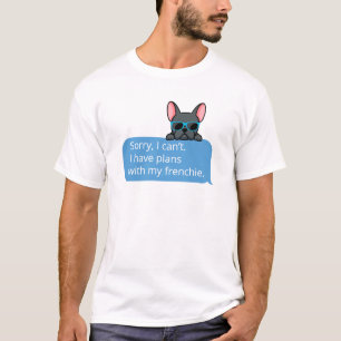 Funny Blue Bulldog T-Shirt