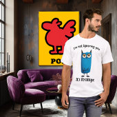Funny Blue Cat Original Spaß Design T-Shirt