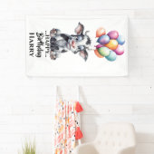 Funny Blue Cow Banner (Insitu)