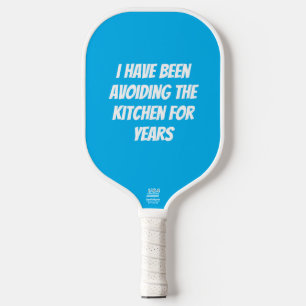 Funny Blue Nicht in Küchen Pickleball Paddel Schläger