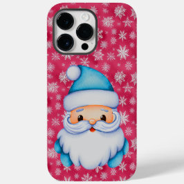 Funny Blue Santa Case-Mate iPhone 14 Pro Max Hülle