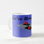 Funny Blue Table Tennis, Kaffeetasse (Vorderseite Links)