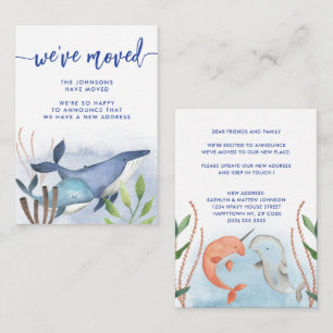 Funny Blue Whale Neue Ankündigung zur Adressenvers